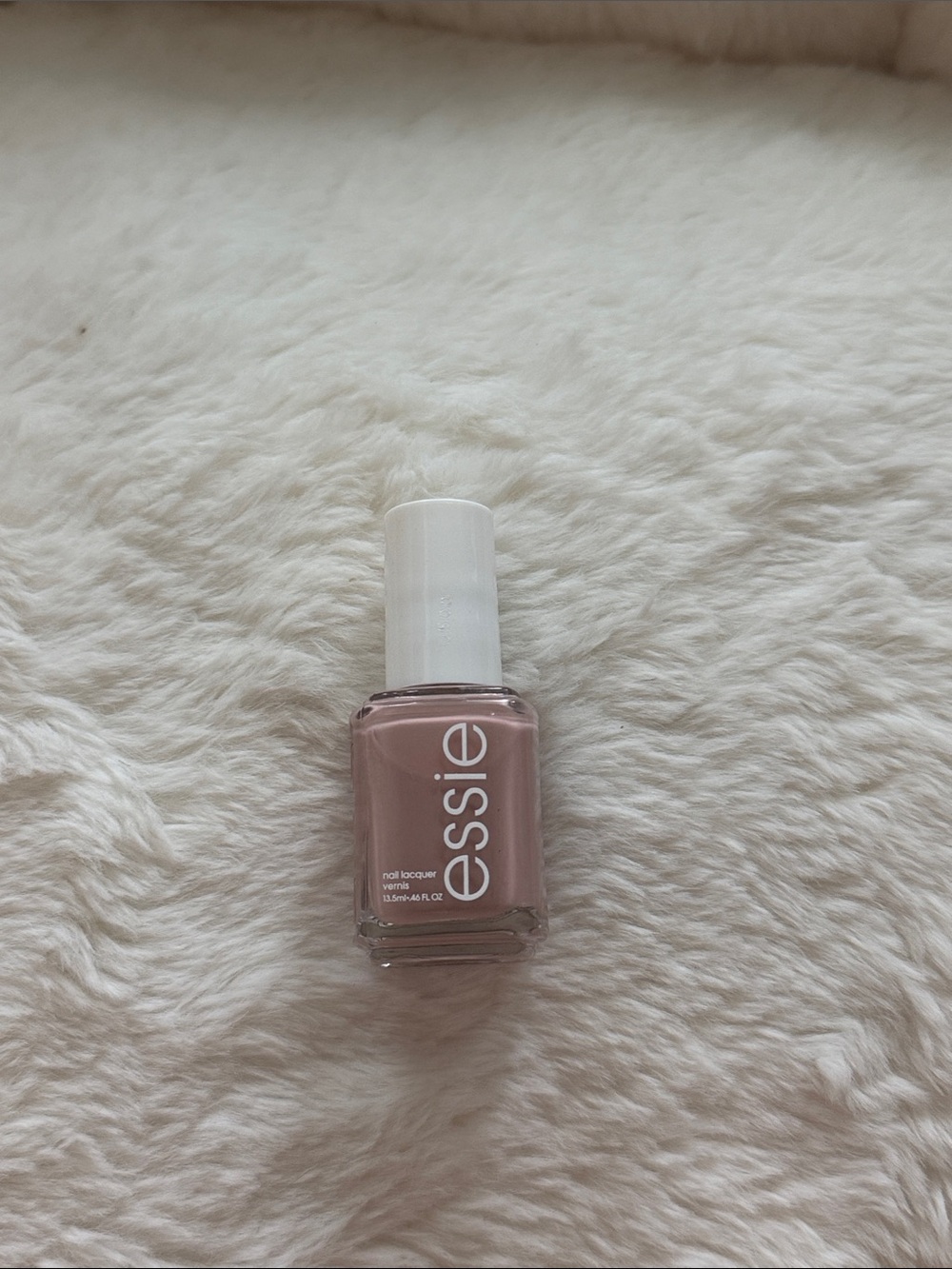 Essie Lady Like Taupe Rosy Mauve muted nail polish